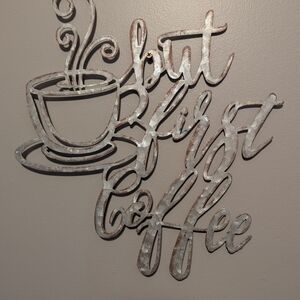 Metallic Coffee Wall Art